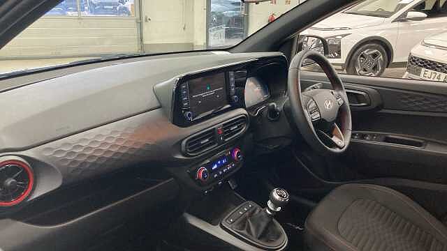 Hyundai I10 1.0T [90] N Line 5dr [Nav] Petrol Hatchback Black