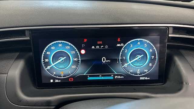 Hyundai TUCSON 1.6 TGDi 48V MHD SE Connect 5dr 2WD DCT Black