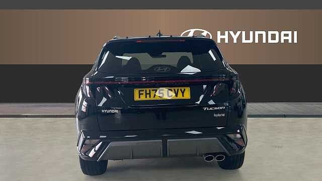 Hyundai TUCSON 1.6T 239 Hybrid N Line 5dr Auto Black