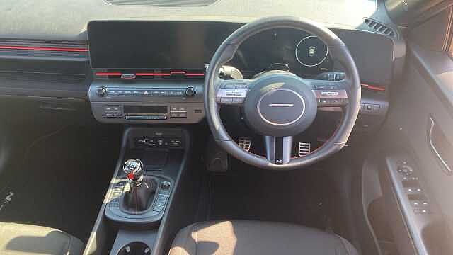 Hyundai KONA 1.6T 138 N Line 5dr Red