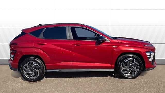 Hyundai KONA 1.6T 138 N Line 5dr Red