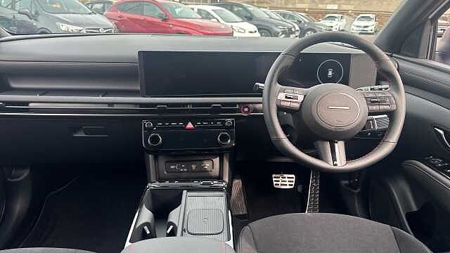 Hyundai TUCSON 1.6T 239 Hybrid N Line 5dr Auto Pearl - Serenity White