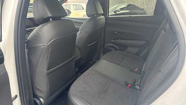 Hyundai TUCSON 1.6T 239 Hybrid N Line 5dr Auto Pearl - Serenity White