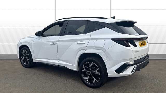 Hyundai TUCSON 1.6T 239 Hybrid N Line 5dr Auto Pearl - Serenity White