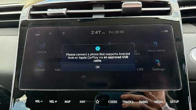 Hyundai TUCSON 1.6 TGDi Hybrid 230 Premium 5dr 2WD Auto Hybrid Estate Blue