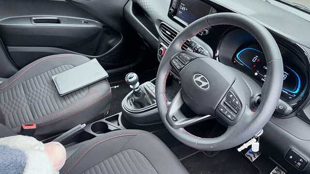 Hyundai I10 1.0T [90] N Line 5dr [Nav] Petrol Hatchback Green