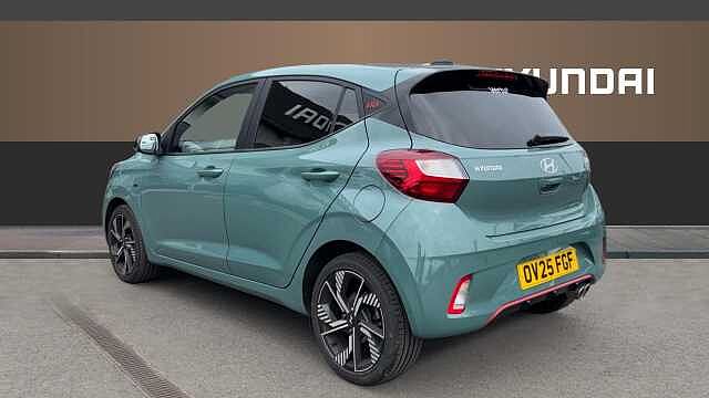 Hyundai I10 1.0T [90] N Line 5dr [Nav] Petrol Hatchback Green