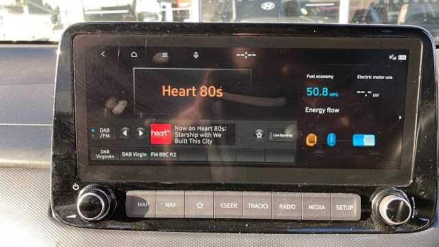 Hyundai KONA 1.6 GDi Hybrid Premium 5dr DCT Hybrid Hatchback Red