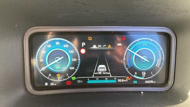 Hyundai KONA 1.6 GDi Hybrid Premium 5dr DCT Hybrid Hatchback Red