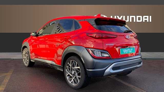 Hyundai KONA 1.6 GDi Hybrid Premium 5dr DCT Hybrid Hatchback Red