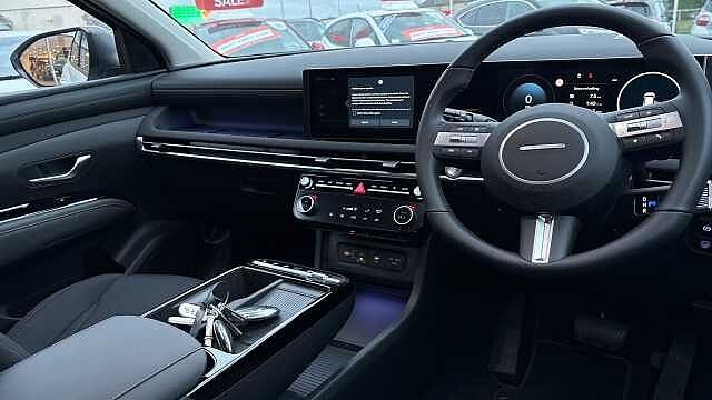 Hyundai TUCSON 1.6T Hybrid Advance 5dr Auto Hybrid Estate Special Solid - Atlas White