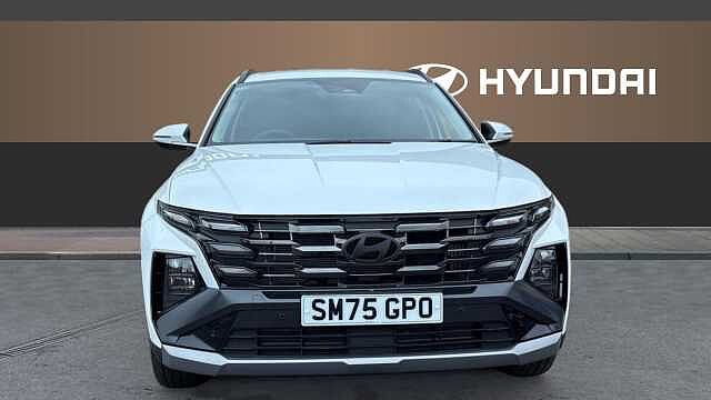Hyundai TUCSON 1.6T Hybrid Advance 5dr Auto Hybrid Estate Special Solid - Atlas White