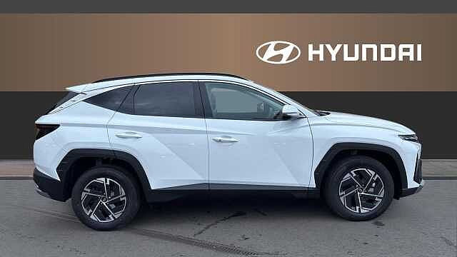 Hyundai TUCSON 1.6T Hybrid Advance 5dr Auto Hybrid Estate Special Solid - Atlas White