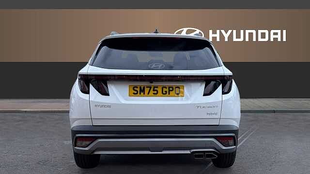 Hyundai TUCSON 1.6T Hybrid Advance 5dr Auto Hybrid Estate Special Solid - Atlas White