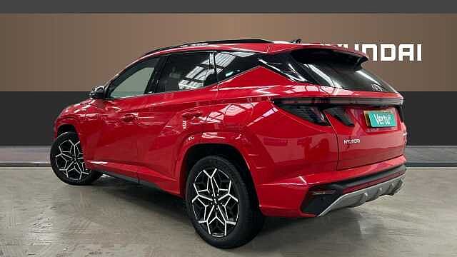 Hyundai TUCSON 1.6 TGDi Hybrid 230 N Line S 5dr 2WD Auto Hybrid Estate Red