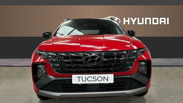 Hyundai TUCSON 1.6 TGDi Hybrid 230 N Line S 5dr 2WD Auto Hybrid Estate Red