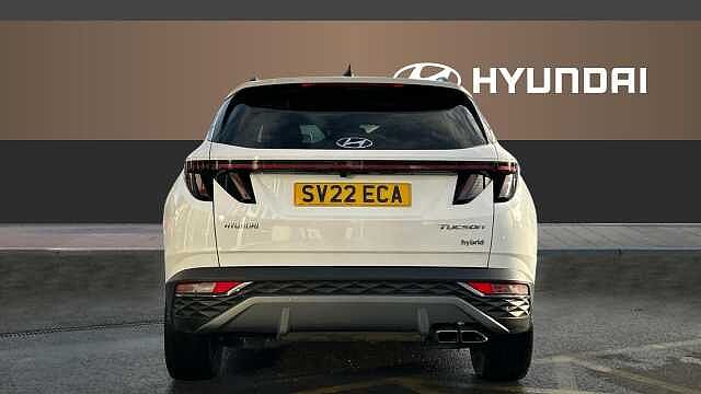 Hyundai TUCSON 1.6 TGDi Hybrid 230 Ultimate 5dr 2WD Auto Hybrid Estate White