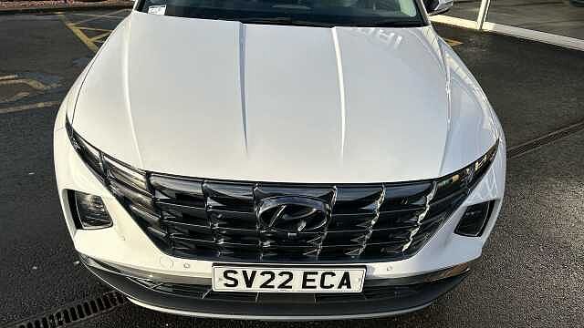 Hyundai TUCSON 1.6 TGDi Hybrid 230 Ultimate 5dr 2WD Auto Hybrid Estate White