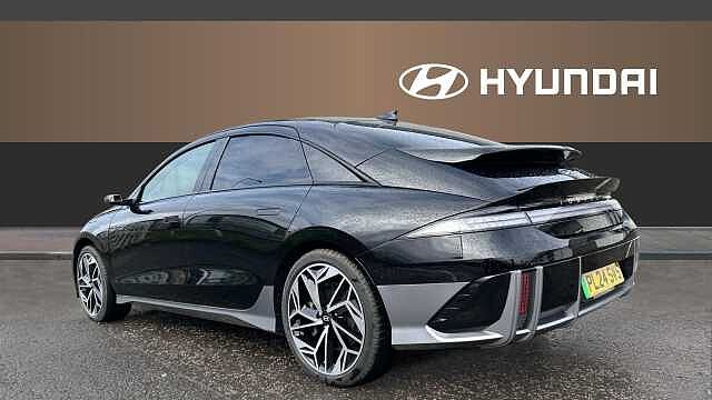 Hyundai IONIQ 6 239kW Ultimate 77kWh 4dr AWD Auto Electric Saloon Black