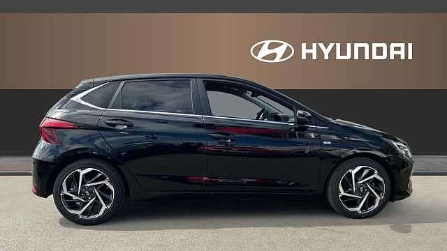Hyundai I20 1.0T GDi 48V MHD Premium 5dr DCT Petrol Hatchback Black