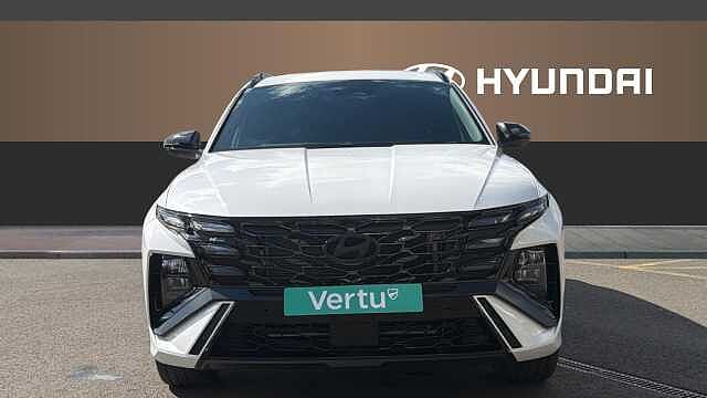 Hyundai TUCSON 1.6T 239 Hybrid N Line 5dr Auto Hybrid Estate White