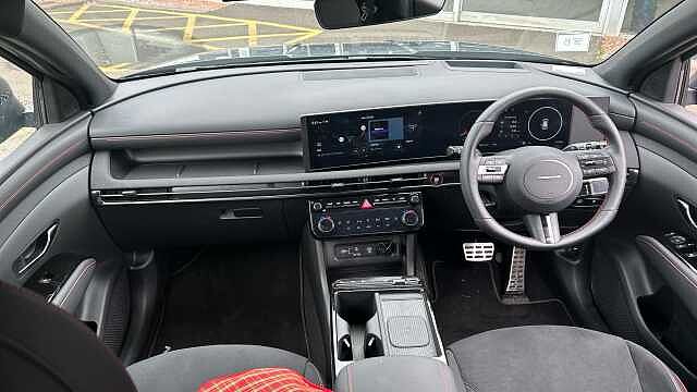 Hyundai TUCSON 1.6T 239 Hybrid N Line Edition 5dr Auto Hybrid Estate Ecotronic Grey - Pearl