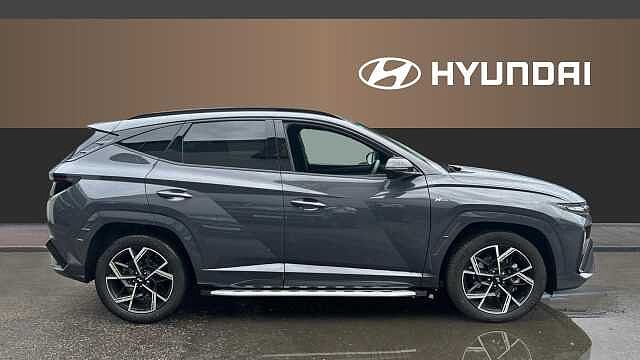 Hyundai TUCSON 1.6T 239 Hybrid N Line Edition 5dr Auto Hybrid Estate Ecotronic Grey - Pearl