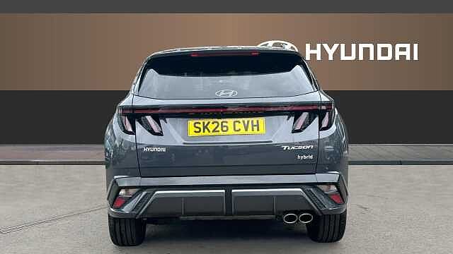 Hyundai TUCSON 1.6T 239 Hybrid N Line Edition 5dr Auto Hybrid Estate Ecotronic Grey - Pearl