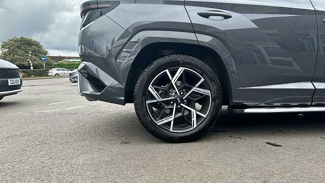 Hyundai TUCSON 1.6T 239 Hybrid N Line Edition 5dr Auto Hybrid Estate Ecotronic Grey - Pearl