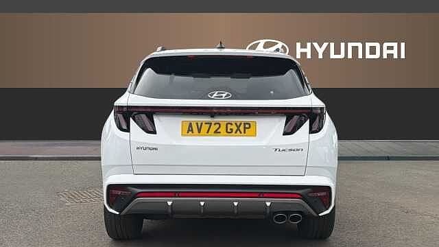 Hyundai TUCSON 1.6 TGDi N Line S 5dr 2WD Petrol Estate White