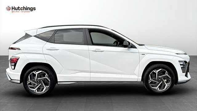 Hyundai KONA 5DR HAT 1.6T 129 HBD N LINE S 6DCT White