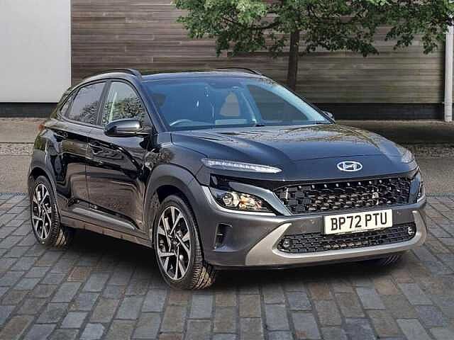 Hyundai KONA 1.0 T-GDi MHEV Premium SUV 5dr Petrol Hybrid Manual Euro 6 (s/s) (120 ps) Black