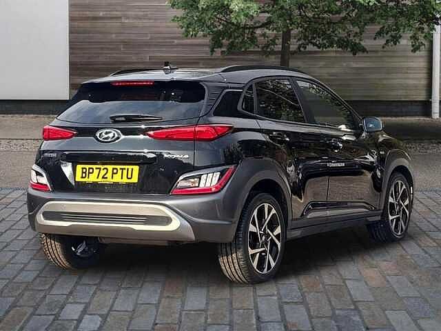 Hyundai KONA 1.0 T-GDi MHEV Premium SUV 5dr Petrol Hybrid Manual Euro 6 (s/s) (120 ps) Black