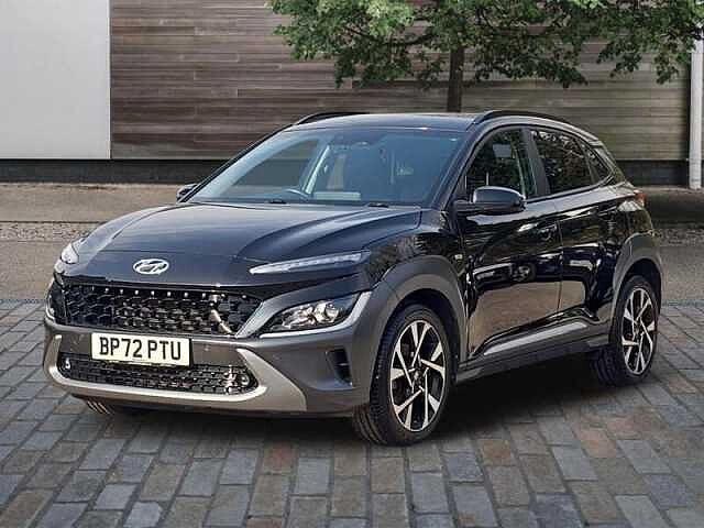Hyundai KONA 1.0 T-GDi MHEV Premium SUV 5dr Petrol Hybrid Manual Euro 6 (s/s) (120 ps) Black