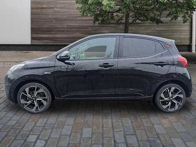 Hyundai I10 1.0 T-GDi N Line Hatchback 5dr Petrol Manual Euro 6 (s/s) (100 ps) Black