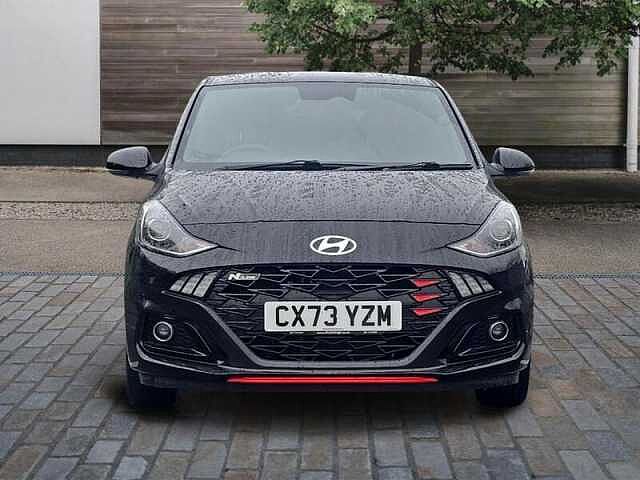 Hyundai I10 1.0 T-GDi N Line Hatchback 5dr Petrol Manual Euro 6 (s/s) (100 ps) Black
