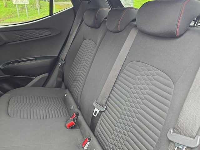 Hyundai I10 1.0 T-GDi N Line Hatchback 5dr Petrol Manual Euro 6 (s/s) (100 ps) Black