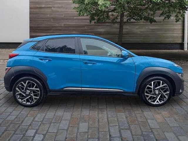 Hyundai KONA 1.6 h-GDi Ultimate SUV 5dr Petrol Hybrid DCT Euro 6 (s/s) (141 ps) Blue