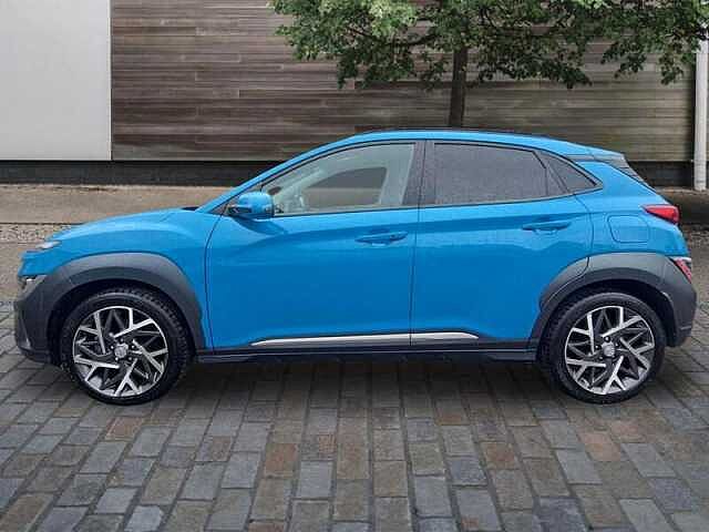 Hyundai KONA 1.6 h-GDi Ultimate SUV 5dr Petrol Hybrid DCT Euro 6 (s/s) (141 ps) Blue