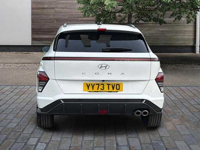 Hyundai KONA 1.6 h-GDi N Line S SUV 5dr Petrol Hybrid DCT Euro 6 (s/s) (141 ps) White