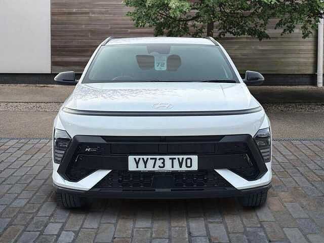 Hyundai KONA 1.6 h-GDi N Line S SUV 5dr Petrol Hybrid DCT Euro 6 (s/s) (141 ps) White