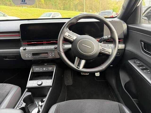 Hyundai KONA 1.6 h-GDi N Line S SUV 5dr Petrol Hybrid DCT Euro 6 (s/s) (141 ps) White