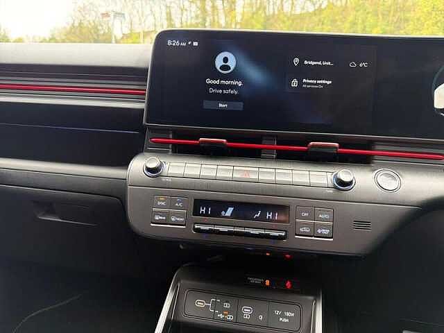 Hyundai KONA 1.6 h-GDi N Line S SUV 5dr Petrol Hybrid DCT Euro 6 (s/s) (141 ps) White