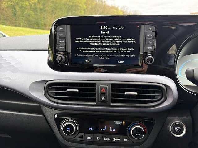 Hyundai I10 5dr Hat 1.0 Mpi 63ps Premium Nav Au Blue