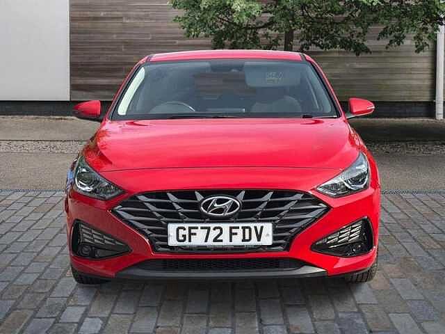 Hyundai I30 1.0 T-GDi MHEV SE Connect Hatchback 5dr Petrol Hybrid Manual Euro 6 (s/s) (120 p Red