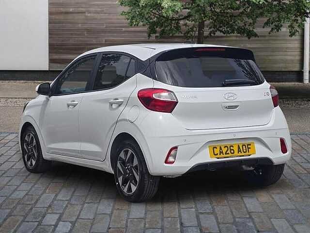 Hyundai I10 1.0 Advance Hatchback 5dr Petrol Auto Euro 6 (s/s) (63 ps) White