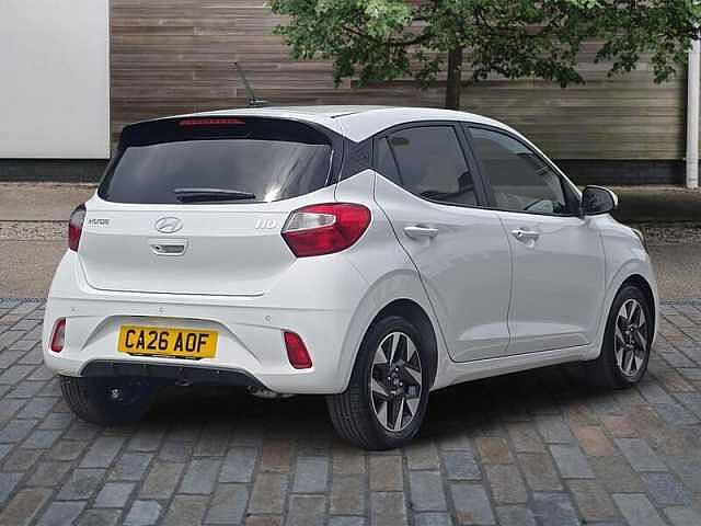 Hyundai I10 1.0 Advance Hatchback 5dr Petrol Auto Euro 6 (s/s) (63 ps) White