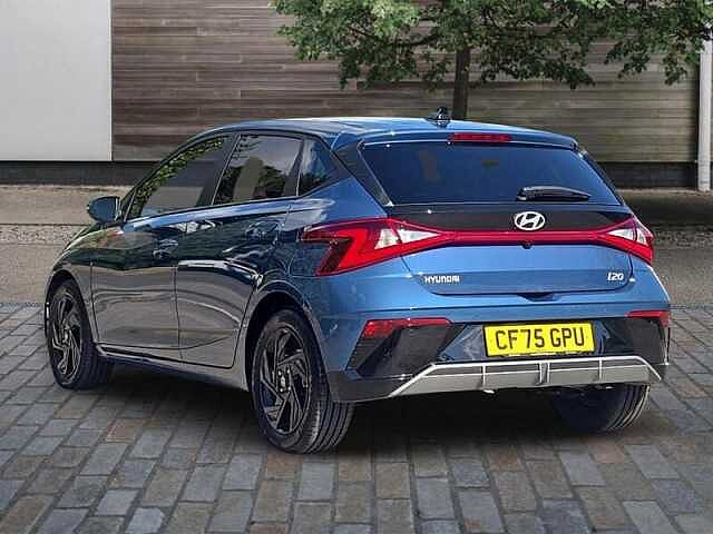 Hyundai i20 1.0 T-GDi Black Line Hatchback 5dr Petrol DCT Euro 6 (s/s) (90 ps)