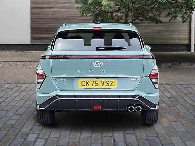 Hyundai KONA 1.6 h-GDi N Line S SUV 5dr Petrol Hybrid DCT Euro 6 (s/s) (138 ps) Green