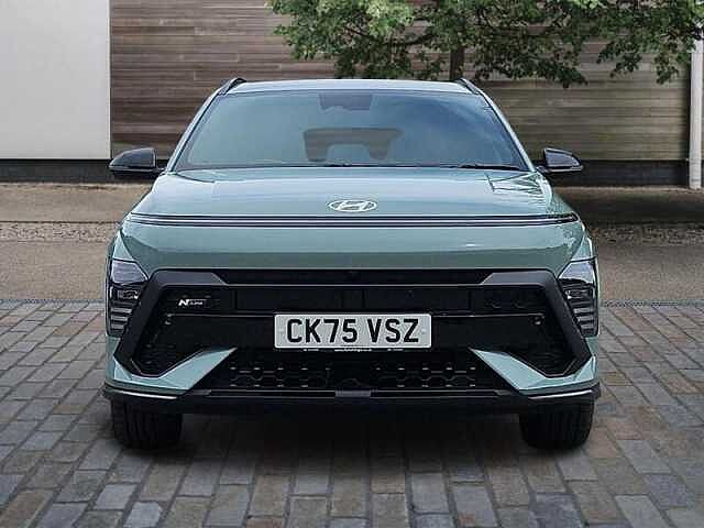 Hyundai KONA 1.6 h-GDi N Line S SUV 5dr Petrol Hybrid DCT Euro 6 (s/s) (138 ps) Green